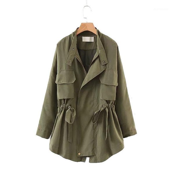 women's trench coats 2021 autumn windbreaker women's clothes loosen drawstring coat harajuku short korean style jacket slim outwea, Tan;black
women's trench coats 2021 autumn windbreaker women's clothes loosen drawstring coat harajuku short korean style jacket slim outwea, Tan;black