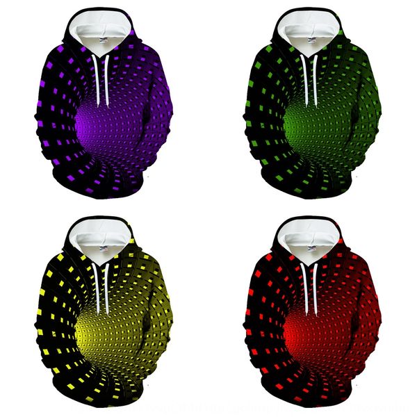 2019 new 3d time tunnel printed wear hooded sweater men's and women's baseball suit outfitcouple wear couple wearsports baseball s, Black
2019 new 3d time tunnel printed wear hooded sweater men's and women's baseball suit outfitcouple wear couple wearsports baseball s, Black