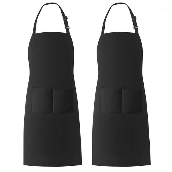 2 pack adjustable bib apron with 2 pockets cooking kitchen restaurant bar apron chef aprons for women men, blac1
2 pack adjustable bib apron with 2 pockets cooking kitchen restaurant bar apron chef aprons for women men, blac1