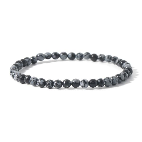 4mm mini natural stone jewelry stone energy bracelet small bracelet natural personality beaded couple, Black
4mm mini natural stone jewelry stone energy bracelet small bracelet natural personality beaded couple, Black