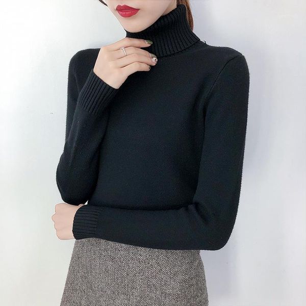 women's sweaters knit sweater women 2021 autumn and winter korean cashmere high neck long sleeve pullover sweater1, White;black
women's sweaters knit sweater women 2021 autumn and winter korean cashmere high neck long sleeve pullover sweater1, White;black