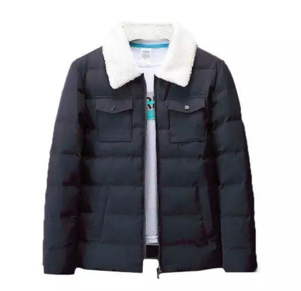 fashion brand men's down jacket warm thick jacket winter coat parkas padded mens jackets casacos masculino men clothing, Black
fashion brand men's down jacket warm thick jacket winter coat parkas padded mens jackets casacos masculino men clothing, Black