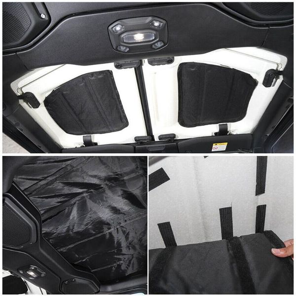 9pcs headliner roof heat insulation sound deadener cotton for wrangler jl 2020 2020
9pcs headliner roof heat insulation sound deadener cotton for wrangler jl 2020 2020