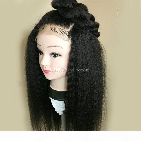 full lace human hair wigs virgin peruvian hair kinky straight afro lace wigs for black women baby hair ing, Black;brown
full lace human hair wigs virgin peruvian hair kinky straight afro lace wigs for black women baby hair ing, Black;brown