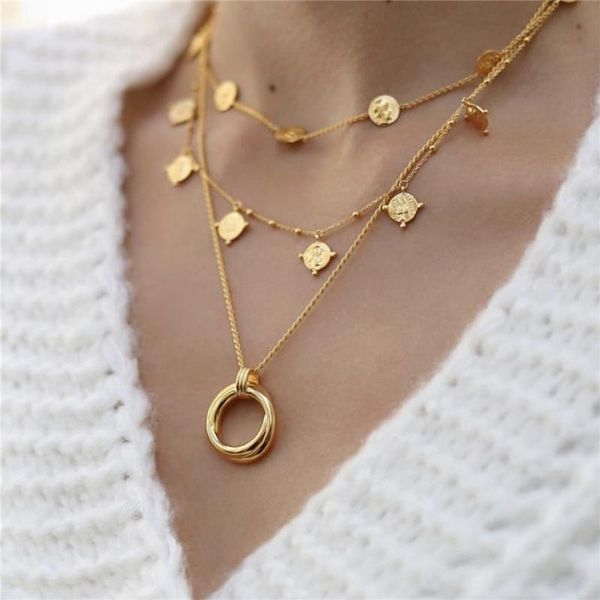 chains brass with 18k gold geo chokers necklace women jewelry designer t show runway gown rare ins japan korean fashion, Silver
chains brass with 18k gold geo chokers necklace women jewelry designer t show runway gown rare ins japan korean fashion, Silver