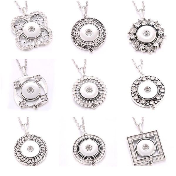snap jewelry metal crystal rhinestone snap button necklaces 18mm snap pendant necklace for women girls diy bbydaw, Silver
snap jewelry metal crystal rhinestone snap button necklaces 18mm snap pendant necklace for women girls diy bbydaw, Silver
