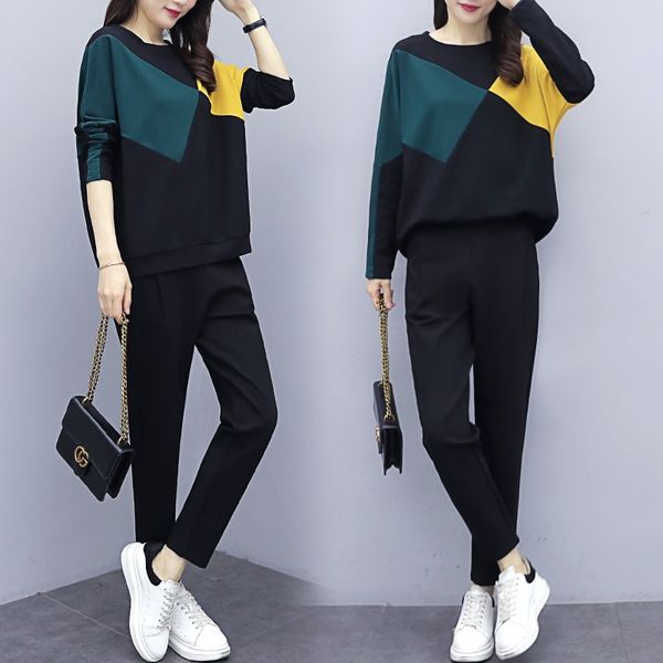 2020 autumn new suit fat mm age reduction foreign style show thinlarge size long sleeve women's jacket and and jacket trousers trousers, Gray
2020 autumn new suit fat mm age reduction foreign style show thinlarge size long sleeve women's jacket and and jacket trousers trousers, Gray