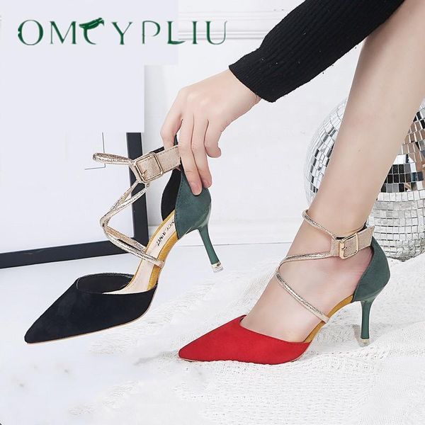 sandals woman 2021 summer women shoes ankle strap korean fashion high heels ladies pointed wedding shoe zapatillas mujer, Black
sandals woman 2021 summer women shoes ankle strap korean fashion high heels ladies pointed wedding shoe zapatillas mujer, Black