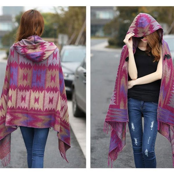 2020 bohemian styles winter warm scarf hoodies pashmina women's trendy casual outdoor scarf printing female hooded wraps scarves ly1026, Red;brown
2020 bohemian styles winter warm scarf hoodies pashmina women's trendy casual outdoor scarf printing female hooded wraps scarves ly1026, Red;brown