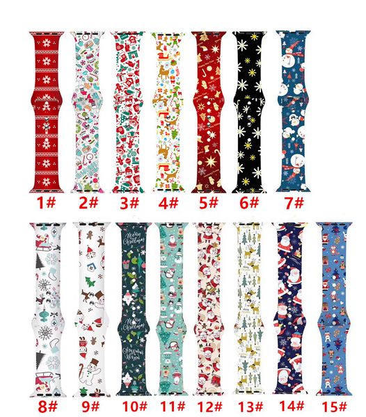 silicone christmas replacement bands for iwatch series 6 5 4 3 2 38/40mm 42/44mm christmas pattern printed smart apple watch strap
silicone christmas replacement bands for iwatch series 6 5 4 3 2 38/40mm 42/44mm christmas pattern printed smart apple watch strap