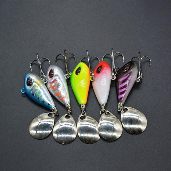 1pcs mini metal vib with rotating spoon fishing lure 6g 10g 17g 25g hard bait wobbler tackle crankbait spinner sink qyljcj
1pcs mini metal vib with rotating spoon fishing lure 6g 10g 17g 25g hard bait wobbler tackle crankbait spinner sink qyljcj