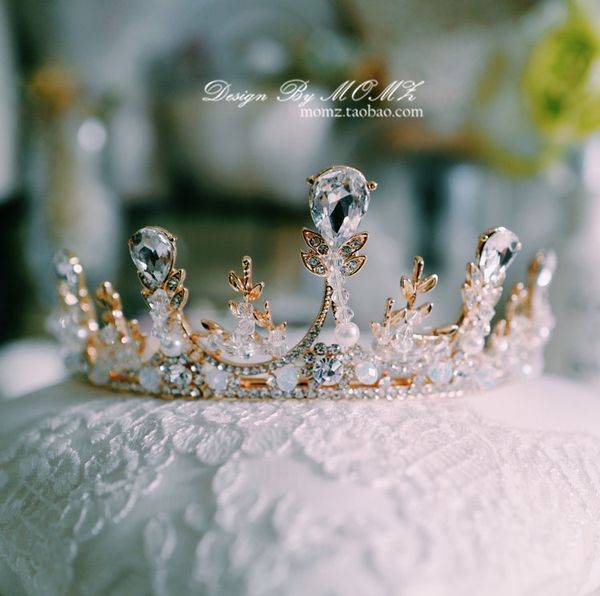 european luxury baroque headdress super fairy bride crown wedding dress korean gold net red same style adult, Silver
european luxury baroque headdress super fairy bride crown wedding dress korean gold net red same style adult, Silver