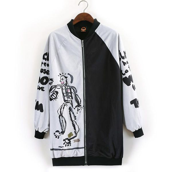 women's trench coats women autumn winter cartoon print kawaii long design streetwear zipper big pocket graffiti windbreaker hip hop out, Tan;black
women's trench coats women autumn winter cartoon print kawaii long design streetwear zipper big pocket graffiti windbreaker hip hop out, Tan;black