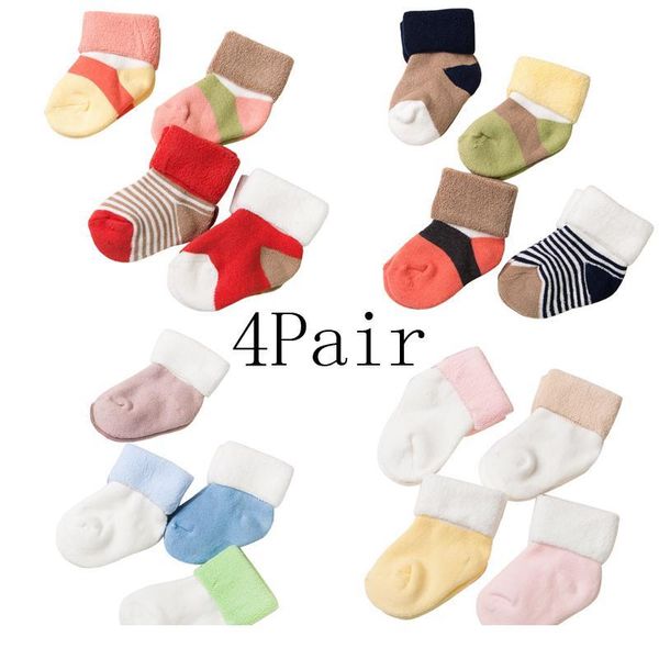 4pair/lot new autumn and winter thick baby socks warm socks for boys and girls 4pair qyldax, Pink;yellow
4pair/lot new autumn and winter thick baby socks warm socks for boys and girls 4pair qyldax, Pink;yellow
