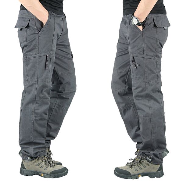men fashion military long trousers warm cotton khaki pants men pantalon cargo homme spring autumn tactical cargo pants 201109, Black
men fashion military long trousers warm cotton khaki pants men pantalon cargo homme spring autumn tactical cargo pants 201109, Black