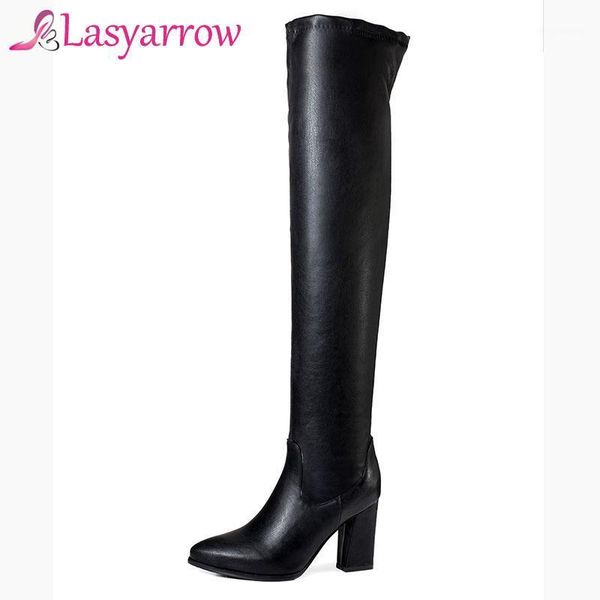 boots lasyarrow stretch slip on solid black motorcycle fashion thigh high long chunky heels over the knee1
boots lasyarrow stretch slip on solid black motorcycle fashion thigh high long chunky heels over the knee1