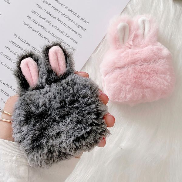soft rabbit ear fur case for airpods 1 2 wireless charging fluffy box with carabiner plush cover for airpods pro protector airpod case
soft rabbit ear fur case for airpods 1 2 wireless charging fluffy box with carabiner plush cover for airpods pro protector airpod case