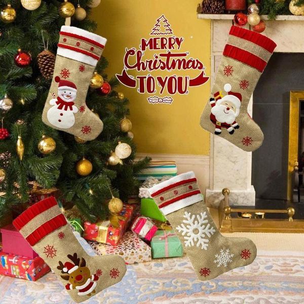 2020 new christmas ornaments linen embroidered christmas socks gift bag decoration pendant1
2020 new christmas ornaments linen embroidered christmas socks gift bag decoration pendant1