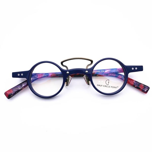 fashion sunglasses frames belight optical fancy vintage retro acetate with metal small round design spectacle frame precription lens 207-1, Black
fashion sunglasses frames belight optical fancy vintage retro acetate with metal small round design spectacle frame precription lens 207-1, Black