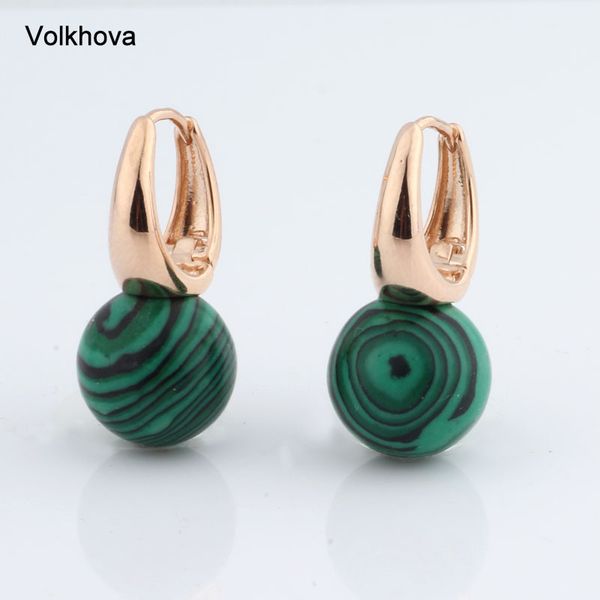 new arrivals 585 rose gold color jewelry natural stone 12mm round earrings for women wedding party, Black
new arrivals 585 rose gold color jewelry natural stone 12mm round earrings for women wedding party, Black