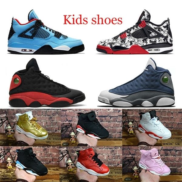 fashion kids trainers shoes travis scott 4 4s raptors kids sports shoes flint 13 13s children boy girls athletic 6 6s sneakers 28-35
fashion kids trainers shoes travis scott 4 4s raptors kids sports shoes flint 13 13s children boy girls athletic 6 6s sneakers 28-35