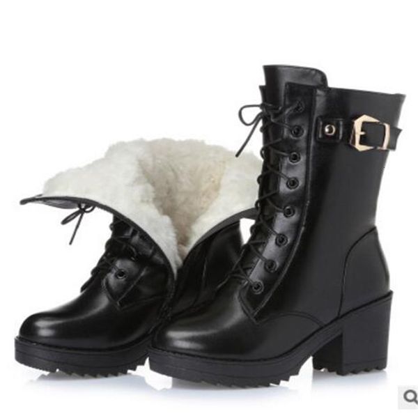 2021 new women's high-quality snow size 41 42 43 genuine leather high heels, winter boots thick with warm wool 4eue, Black
2021 new women's high-quality snow size 41 42 43 genuine leather high heels, winter boots thick with warm wool 4eue, Black
