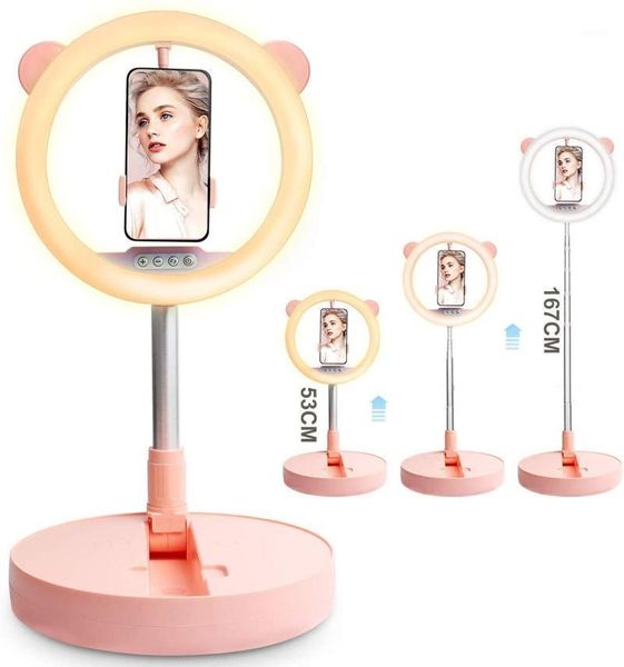 12" selfie ring light lamp led ring light 12 inch with foldable stand phone holder for youtube tiktok makeup video pgraphy1
12" selfie ring light lamp led ring light 12 inch with foldable stand phone holder for youtube tiktok makeup video pgraphy1