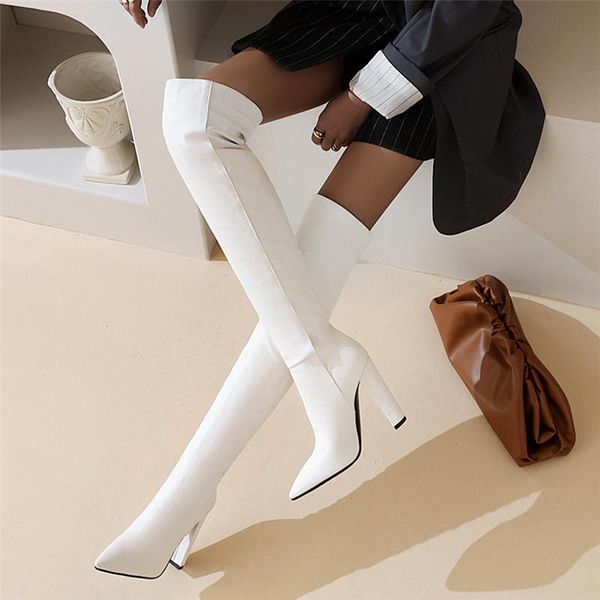boots women high heels thigh winter over knee ladies autumn shoes black pleated long fall 43
boots women high heels thigh winter over knee ladies autumn shoes black pleated long fall 43