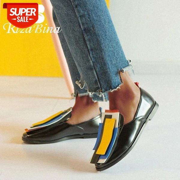 rizabina new women flats shoes fashion brand spring shoes women's casual low heels woman slip on date footwear size 32-43 #3k9s
rizabina new women flats shoes fashion brand spring shoes women's casual low heels woman slip on date footwear size 32-43 #3k9s