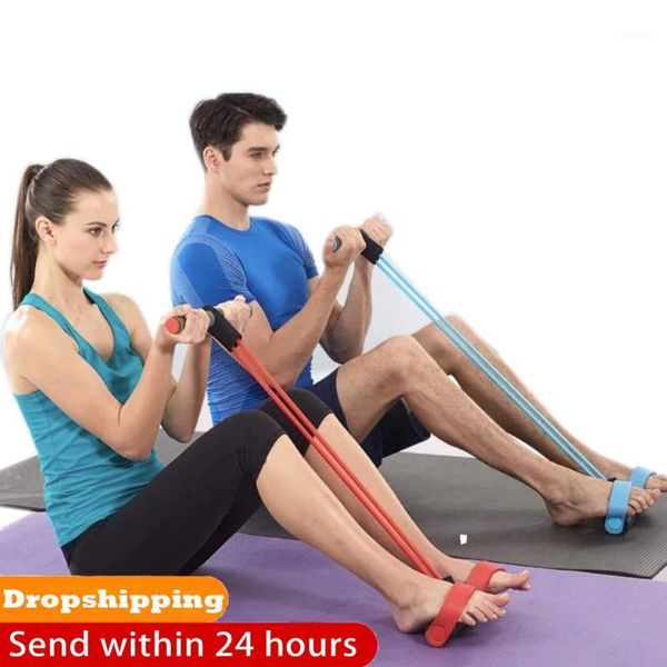 resistance bands 4 tube pedal fitness rope latex exerciser sit-up pull expander elastic yoga equipment1
resistance bands 4 tube pedal fitness rope latex exerciser sit-up pull expander elastic yoga equipment1