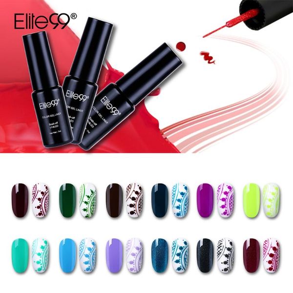 elite99 nail painting gel line varnish uv gel polish liner spider flowers drawing glitter lacquer for nails art decor manicure, Red;pink
elite99 nail painting gel line varnish uv gel polish liner spider flowers drawing glitter lacquer for nails art decor manicure, Red;pink