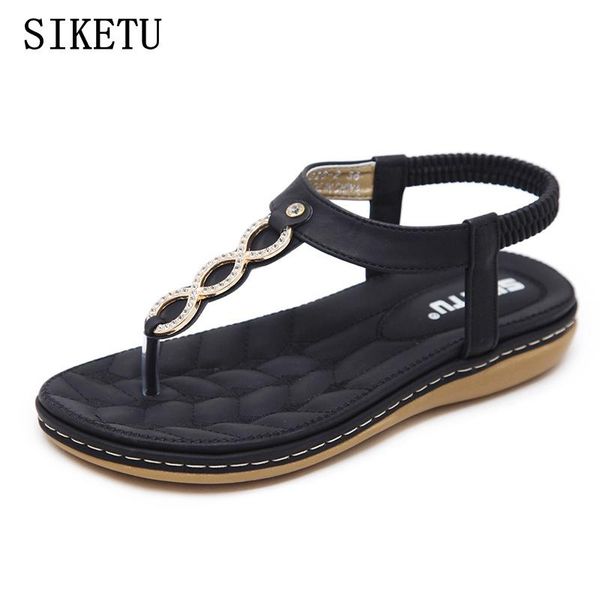 sandals siketu women bohemia casual fashion woman soft summer flip flops flat beach plus size shoes, Black
sandals siketu women bohemia casual fashion woman soft summer flip flops flat beach plus size shoes, Black