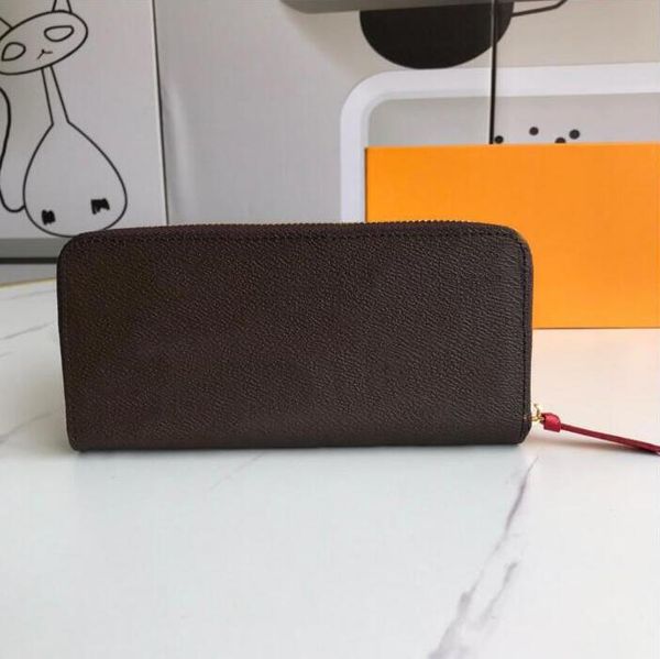 luxurys designers wallet purse woman fashion clutch purses monogrames clemence long wallet card holder purse with box dust bag, Red;black
luxurys designers wallet purse woman fashion clutch purses monogrames clemence long wallet card holder purse with box dust bag, Red;black