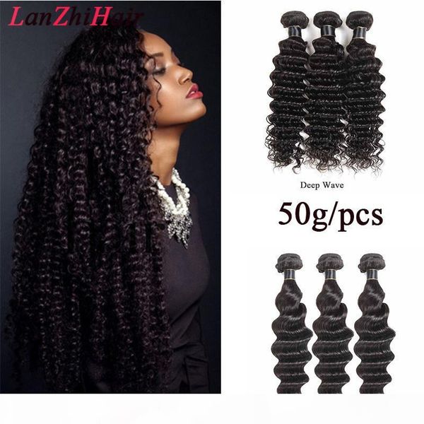 brazilian human hair 3 4 5 6 pcs deep water wave loose deep indian human hair extensions malaysian hair wefts 50g pcs, Black
brazilian human hair 3 4 5 6 pcs deep water wave loose deep indian human hair extensions malaysian hair wefts 50g pcs, Black