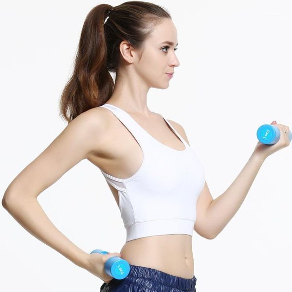 gym clothing women shockproof sports bra, stretch push up padded fitness vest ,breathable seamless underwear yoga running 1, White;black
gym clothing women shockproof sports bra, stretch push up padded fitness vest ,breathable seamless underwear yoga running 1, White;black