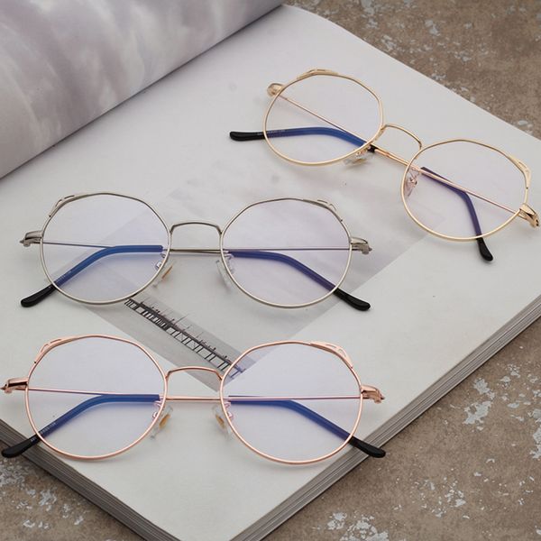 retro eyeglasses frame clear glasses transparent metal reading glasses frame spectacles brand designer optical frames 9038olo, Silver
retro eyeglasses frame clear glasses transparent metal reading glasses frame spectacles brand designer optical frames 9038olo, Silver