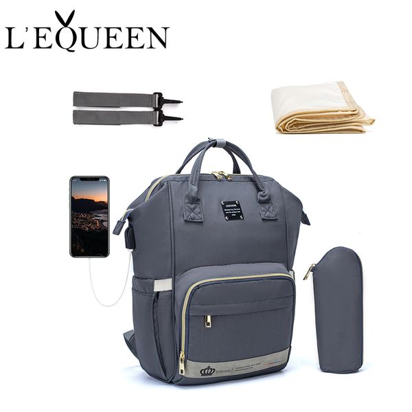 lequeen fashion mummy maternity nappy brand large capacity travel backpack designer nursing bag for baby care 1005
lequeen fashion mummy maternity nappy brand large capacity travel backpack designer nursing bag for baby care 1005