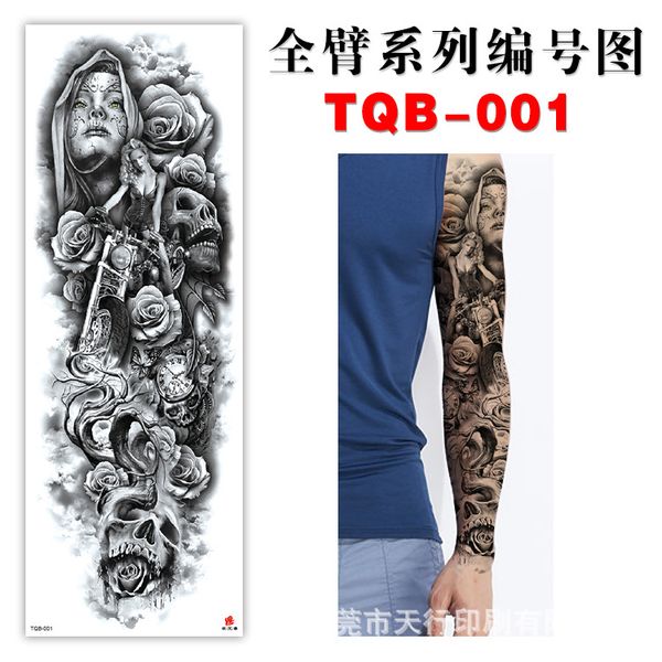 factory direct full arm tattoo stickers arm eco-friendly waterproof european and american popular tattoo
factory direct full arm tattoo stickers arm eco-friendly waterproof european and american popular tattoo