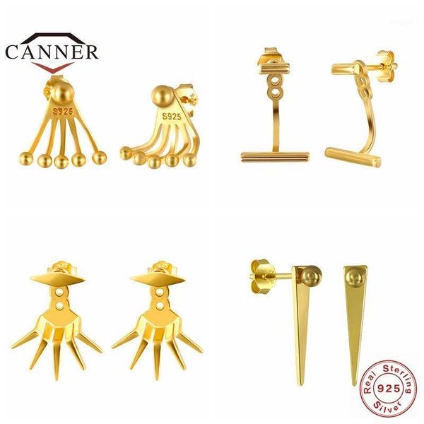 stud canner 925 sterling silver earrings for women trend punk gothic rock skeleton finger piercing jewelry1, Golden;silver
stud canner 925 sterling silver earrings for women trend punk gothic rock skeleton finger piercing jewelry1, Golden;silver
