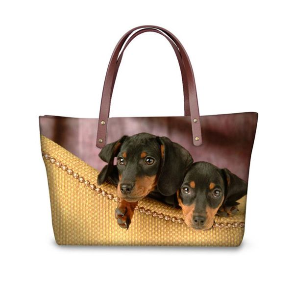 customized 3d dachshund print handbags women famous brands,cute animal dog ladies tote hand bag,large woman beach shoulder bags
customized 3d dachshund print handbags women famous brands,cute animal dog ladies tote hand bag,large woman beach shoulder bags