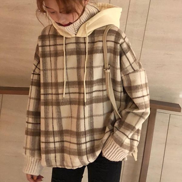женщины plaid printed толстовка с капюшоном повседневной harajuku толстовки осень зима с длинным рукавом с капюшоном пуловер негабаритной то, Black
женщины plaid printed толстовка с капюшоном повседневной harajuku толстовки осень зима с длинным рукавом с капюшоном пуловер негабаритной то, Black