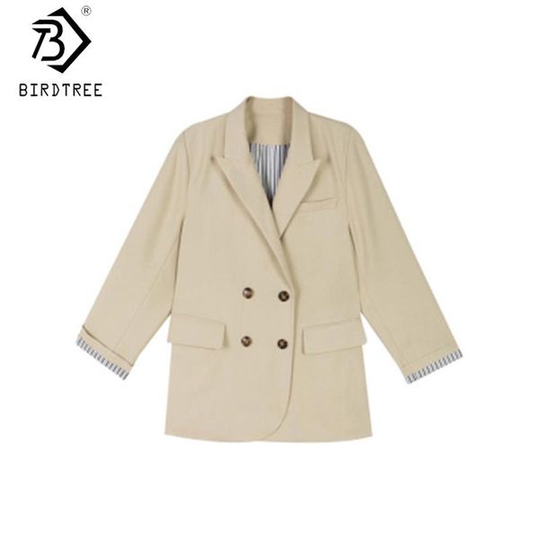 women's suits & blazers 2021 autumn notched woman coats solid women long sleeve double breasted pockets fashion outerwear all match c0, White;black
women's suits & blazers 2021 autumn notched woman coats solid women long sleeve double breasted pockets fashion outerwear all match c0, White;black