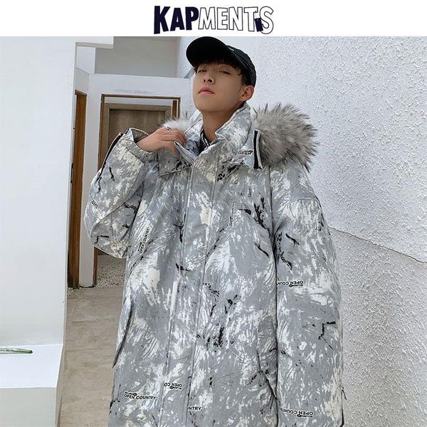 kapments men parkas camouflage fur hood jackets 2020 winter coat mens japanese streetwear hip hop jacket male fashions coats 5xl, Black
kapments men parkas camouflage fur hood jackets 2020 winter coat mens japanese streetwear hip hop jacket male fashions coats 5xl, Black