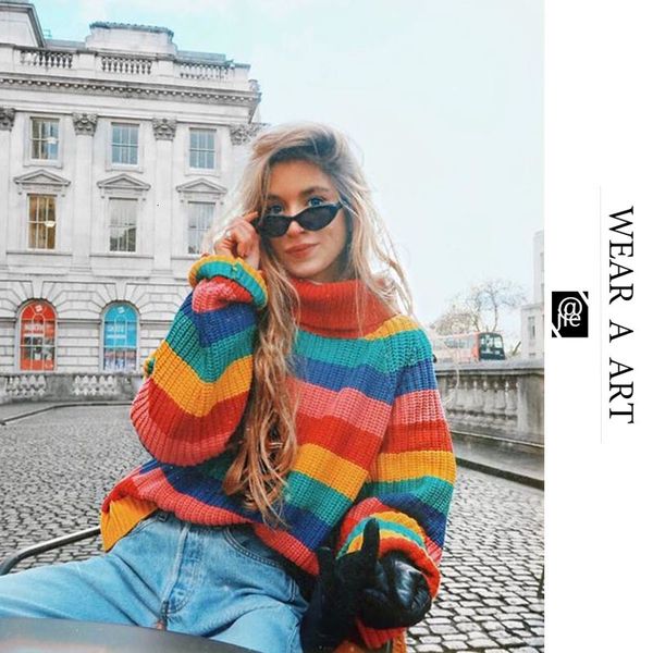 womens large size sweater fashion girls color striped coat famale knit pullover thickened sweaters autumn winter warm clothes spring autumn, White;black
womens large size sweater fashion girls color striped coat famale knit pullover thickened sweaters autumn winter warm clothes spring autumn, White;black