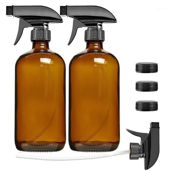 2pcs empty amber glass spray bottle 16oz refillable container with 3pcs cap for essential oils1
2pcs empty amber glass spray bottle 16oz refillable container with 3pcs cap for essential oils1