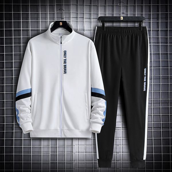 2021 new men's autumn tracksuit jogging sports wear workout clothes men running suit 2 piece set up sweatshirt and pants 1vlq, Black
2021 new men's autumn tracksuit jogging sports wear workout clothes men running suit 2 piece set up sweatshirt and pants 1vlq, Black