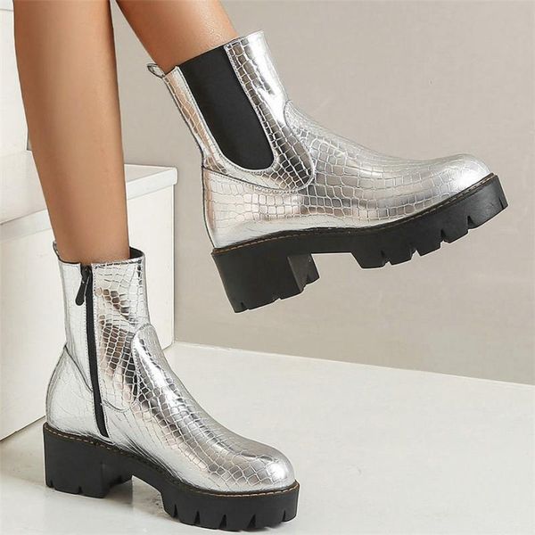 boots us 3-10.5 winter warm casual shoes women patent leather chunky heels ankle female high round toe platform pumps, Black
boots us 3-10.5 winter warm casual shoes women patent leather chunky heels ankle female high round toe platform pumps, Black
