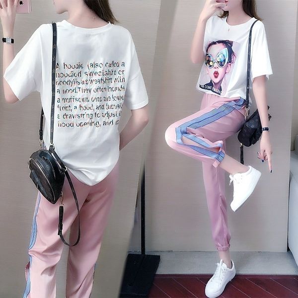 4jce2 western style leisure sports suit two-piececasual women 2020 summer new korean western for two-piecestyle student loos fashion brand f, Gray
4jce2 western style leisure sports suit two-piececasual women 2020 summer new korean western for two-piecestyle student loos fashion brand f, Gray