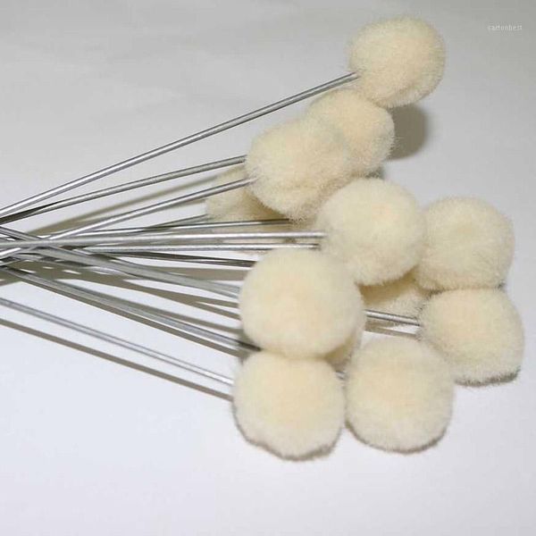 20 pcs diy leather tool accessories wool daubers assisted dyeing wools ball brush metal handle j2y1, Black
20 pcs diy leather tool accessories wool daubers assisted dyeing wools ball brush metal handle j2y1, Black