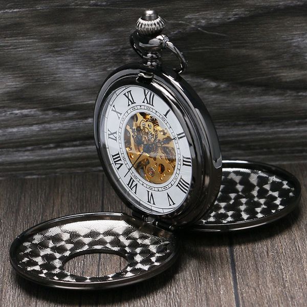 retro double hunter mechanical skeleton pocket watch luxury gift necklace watches men women pendant jewelry t200502, Slivery;golden
retro double hunter mechanical skeleton pocket watch luxury gift necklace watches men women pendant jewelry t200502, Slivery;golden